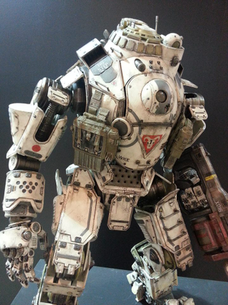 Illustration for article titled Giant Titanfall Action Figure Dropping On Your Wallet